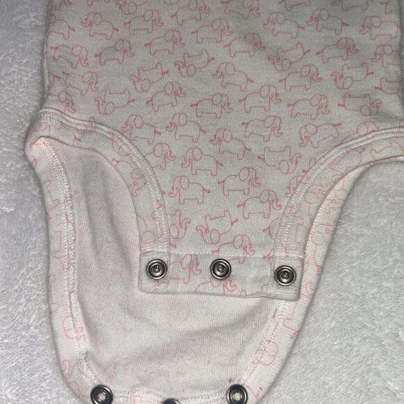 Brand New Carter's White and PInk One Piece 3 Months NWT - Picture 7 of 7